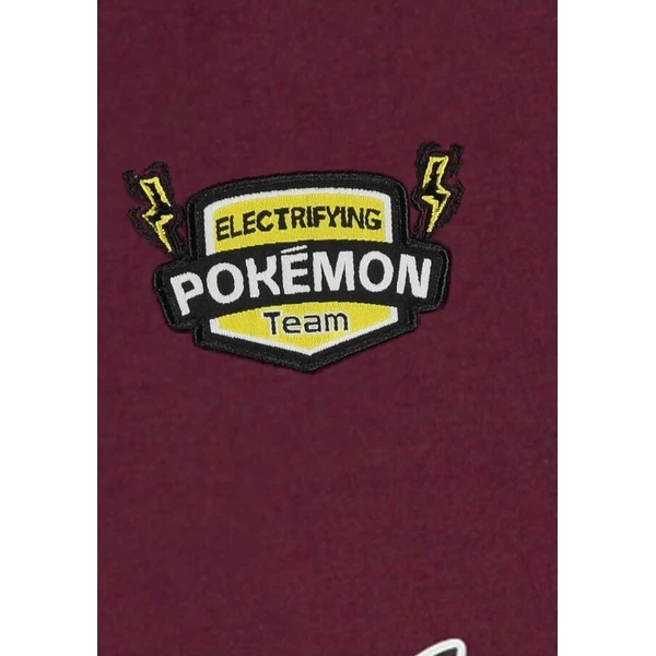 Tričko Pokémon - Pikachu Wine Red (Loose Fit) L - Tričká - Obrázok d_d95805229a4e49e18d3e20b12b4596b0