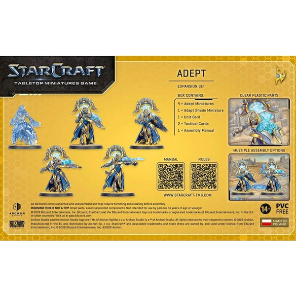 StarCraft The Miniatures Game - Adept - Protoss - Expansion Set - EN - Stolové hry - Obrázok d_d978662d191c46719a2c4a0a8ba2f161