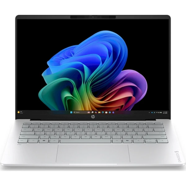 HP OmniBook 5 AI 14-hm0071ncx (E0QT9EA#BCM) strieborný - Notebooky - Hlavný obrázok