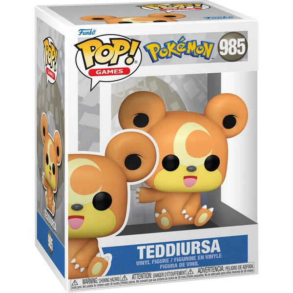 Funko POP! #985 Games: Pokemon - Teddiursa (EMEA) - Funko POP! - Obrázok d_d9ff834ee05e4ce3bff33e243799e0c1