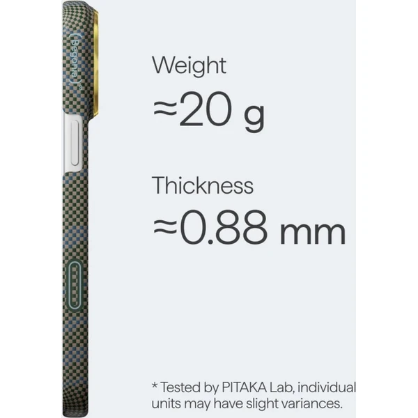 Pitaka Edge Case Breath of Veins, Dive Green - iPhone 17 Pro Max - Puzdra - Obrázok d_da5f663de8ca4795bc8193c90ec0a92b