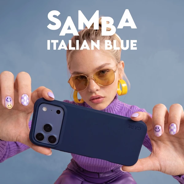 PanzerGlass CARE Samba MagSafe kryt Apple iPhone 18 Pro/17 Pro Italian Blue modrý - Puzdra - Obrázok d_da835ca73414478da887da440cc5a61b