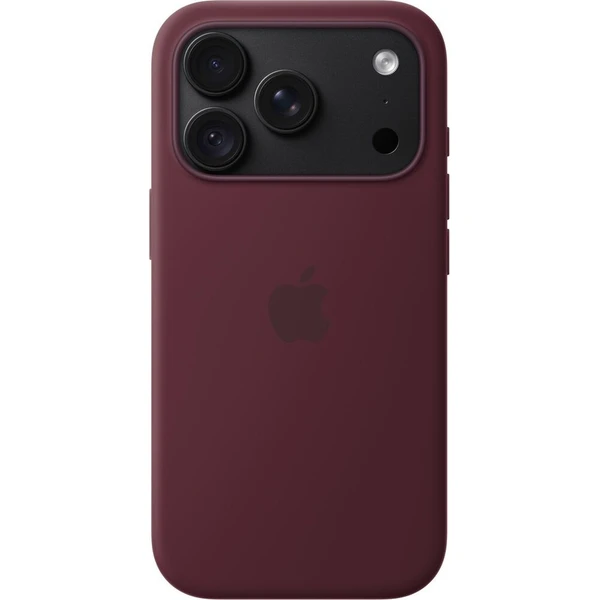 iPhone 18 Pro Silicone Case with MagSafe - Burgundy - Puzdra - Obrázok d_da871c9b75cd4e62956a59f555167e8d