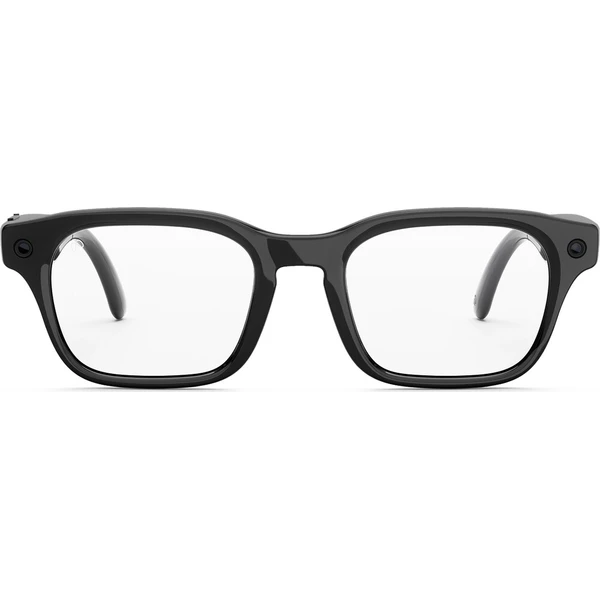 Meta Glasses Adventurer – Klasický čierny rám, priehľadné šošovky, štandardný a nastaviteľný mostík - AR okuliare - Obrázok d_dae368771e844dbc98a5bee6725afddf