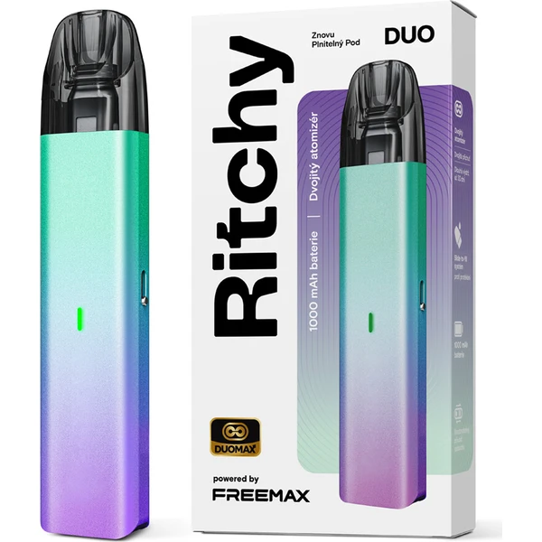 Ritchy DUO Pod Cyan Purple - Elektronické cigerety - Hlavný obrázok