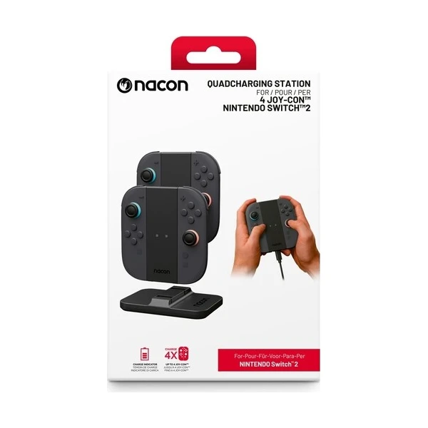 Nabíjacia stanica Nacon pre štyri ovládače Joy-Con 2 - Dokovacie stanice - Obrázok d_db27837fbe764c2482f90e6ff359a632
