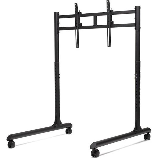 Next Level Racing Round Tube Freestanding Single Monitor Stand, samostatný stojan pro 1 monitor - Diely kokpitu - Hlavný obrázok