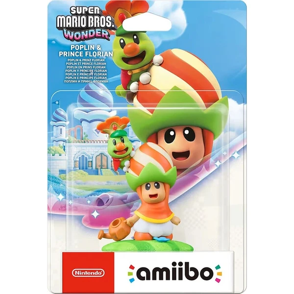 Figúrka amiibo Super Mario BW - Poplin & Princ Florian - Figúrky - Hlavný obrázok