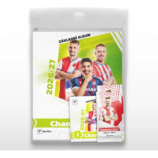 Fotbalové karty SportZoo Chance Liga 2026/27 Starter pack - Futbalové karty - Hlavný obrázok