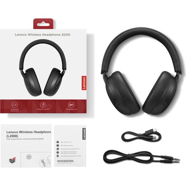 Lenovo Wireless Headphone 2000 bezdrôtové slúchadlá čierna - Slúchadlá - Obrázok d_db96512c205545d59f79c174ccdebd14