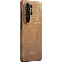 Pitaka Edge Case MagSafe kryt Samsung Galaxy S26 Ultra Golden Glint - Puzdra