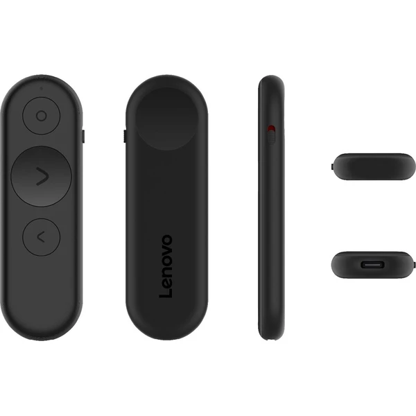 Lenovo Prenosný Nabíjateľný Prezentér Diaľkový ovládač čierny - Ovládače - Obrázok d_dc12c84da927426eaa65c44231f93a84