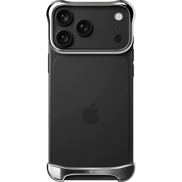 Arc Pulse - hliníkový ochranný rám na iPhone 18 Pro, strieborný - Puzdra - Hlavný obrázok