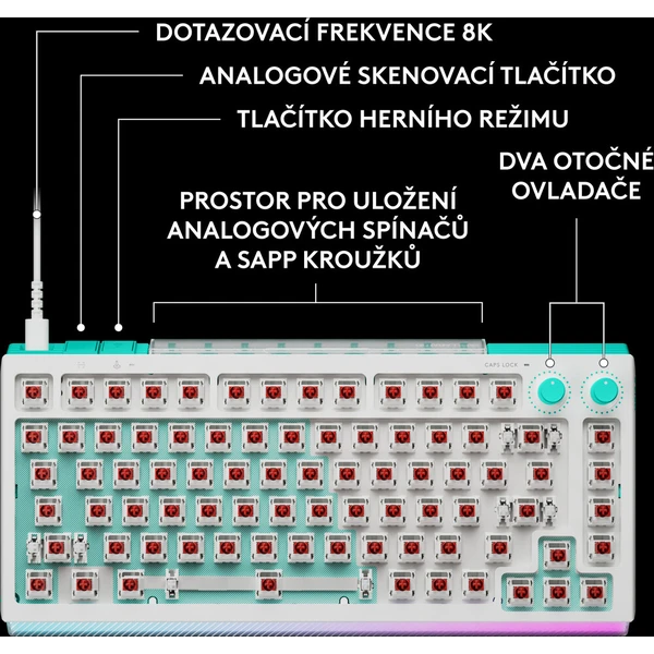 Logitech G512 X 75% herná klávesnica Tactile US INTL biela - Klávesnice - Obrázok d_dc83671c416644d7928e53c4f3096ec0