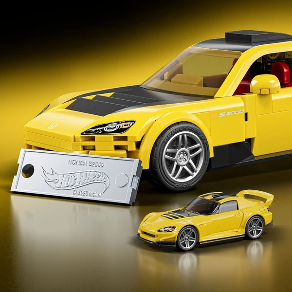 Mattel Brick Shop zostaviteľný model Hot Wheels - 07 Honda S2000 (Speed Series) - Stavebnica - Obrázok d_dcb520b86ed742e1b3b4a084bf981229