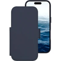 dbramante1928 Lynge ICON MagSafe flip puzdro iPhone 18 Pro/17 Pro deep water - Puzdra