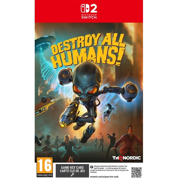 E-shop Zničte všetkých ľudí! (Karta s herným kľúčom) (Switch 2)
