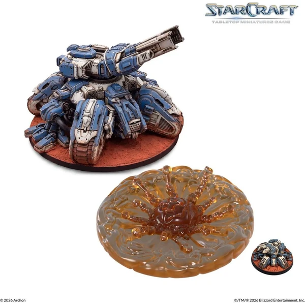 StarCraft The Miniatures Game - Siege Tank - Terran - Expansion Set - EN - Stolové hry - Obrázok d_dd1399b94a064c578f776318bcf03b95