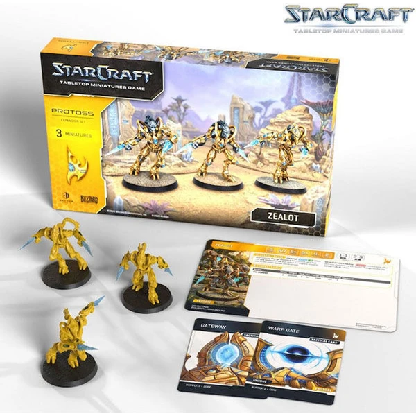 StarCraft The Miniatures Game - Zealot - Protoss - Expansion Set - EN - Stolové hry - Obrázok d_dd2c8a0f852c4990a6b60bea8a29d717