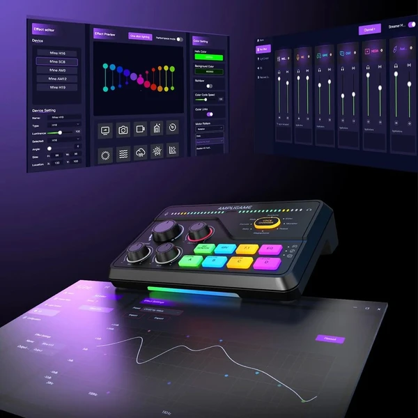 Fifine SC8 mixpult biely - Mixpulty - Obrázok d_dd50ac07c43e4630b950527021ae686a