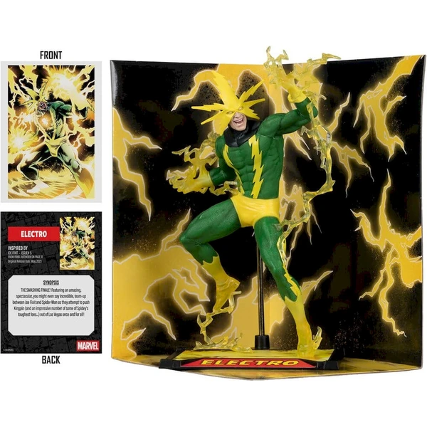 Figúrka McFarlane Marvel - Electro (Joe Fixit #5) 19 cm - Figúrky - Obrázok d_dda4a94853c143768d1cfca7e1cc57b1