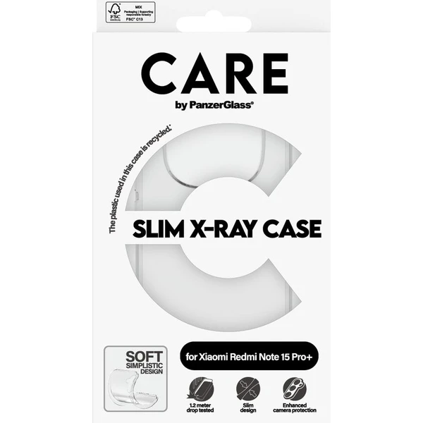 PanzerGlass® CARE X-Ray kryt Xiaomi Redmi Note 15 Pro+ 5G priehľadný - Puzdra - Obrázok d_dde5ff7c9aca4954996eda0bfc04e0d3
