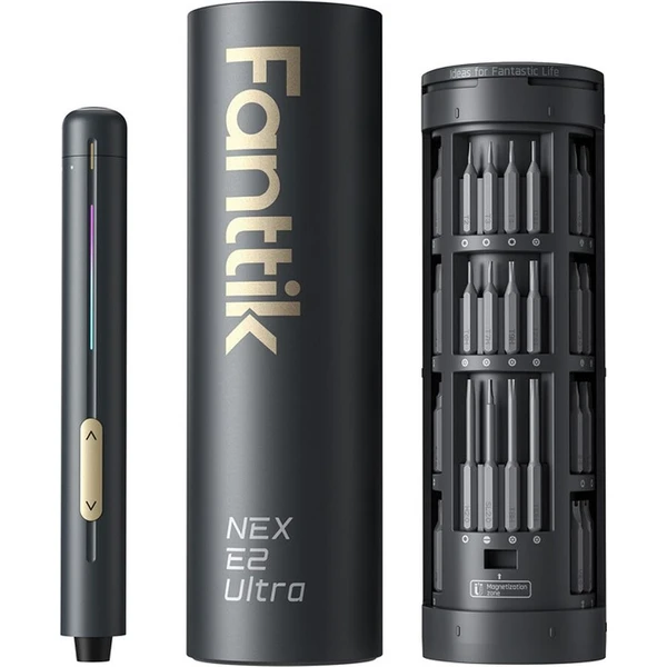 Fanttik E2 Ultra Mini presný elektrický skrutkovač čierny - Náradie - Hlavný obrázok