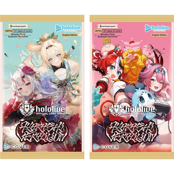 hololive OFFICIAL CARD GAME Ayakashi Vermilion Booster (English) - Zberateľské karty a nálepky - Hlavný obrázok