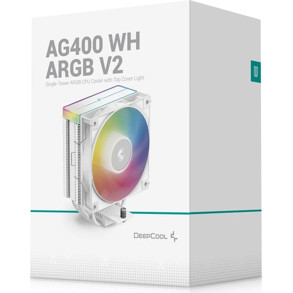 DEEPCOOL AG400 WH ARGB V2 biely - Chladiče - Obrázok d_dee88391098f485d8819d45613abf751
