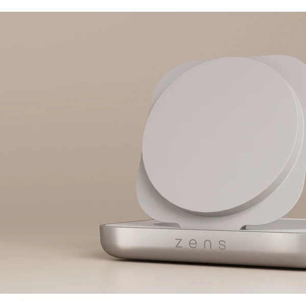 ZENS Magnetic Nightstand Charger MagSafe/Qi2 nabíjačka (15W) biela - Nabíjačky - Obrázok d_def2d124845643f199ea422f5bf7b182