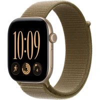Apple Watch 49/46/45/44mm olivový prevliekací športový remienok XL - Remienky