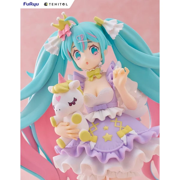 Figúrka Furyu Hatsune Miku Tenitol - Hatsune Miku Yumekawa Princezná Lavender 21 cm - Figúrky - Obrázok d_df15b938c9954950b5eac56a0c452b43