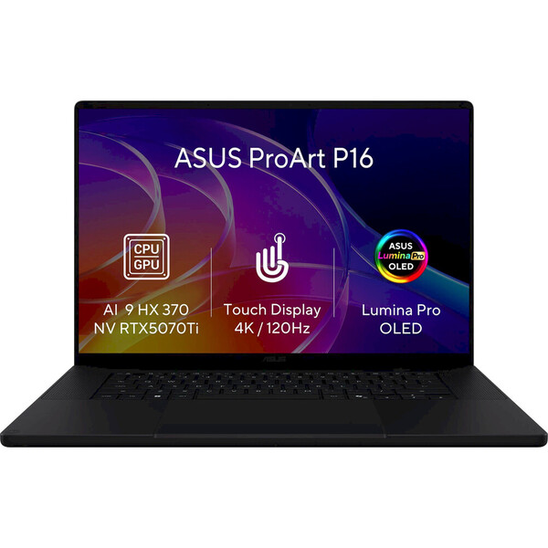 ASUS ProArt P16 (H7606WR-OLED050X) RTX 5070 Ti černý - Notebooky - Hlavný obrázok