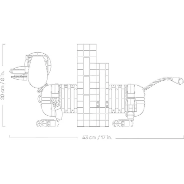 LEGO Disney 43301 Knižné záložky: Slinky z filmu Toy Story - LEGO - Obrázok d_df6f254a72ac4c1a943e7c7366d40ddd