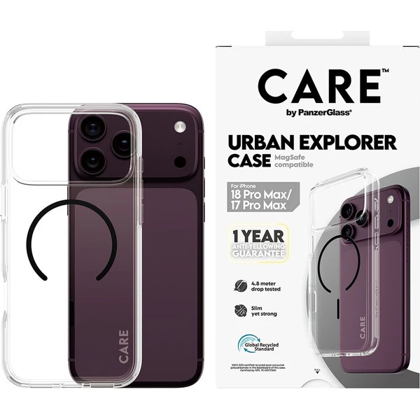 PanzerGlass CARE Urban MagSafe kryt Apple iPhone 18 Pro Max/17 Pro Max čirý/černý - Puzdra - Obrázok d_df9beeae08504819b6fb0fe8d6ad3410