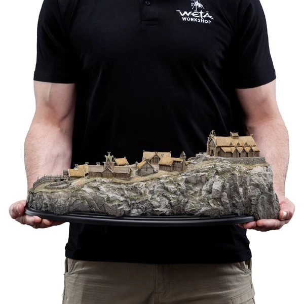 Replika Weta Workshop Pán prsteňov trilógia - Edoras (limitovaná edícia) 16,1 cm - Repliky - Obrázok d_dfc663e4eda64154aaf4e31353634374
