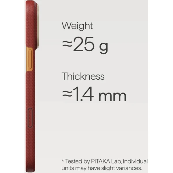 Pitaka Edge Case Ink Horse MagSafe kryt iPhone 17 Pro Max Cinnabar - Puzdra - Obrázok d_dfd962d94ce54233ab80d7accfb6a413