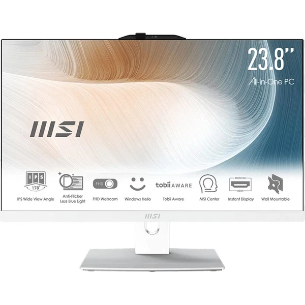 MSI Modern AM242TP 1M-2022XEU AiO bílý - All-in-one - Hlavný obrázok