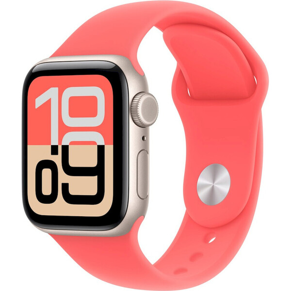 E-shop Apple Watch 41/40/38mm guavovoružový športový remienok M/L