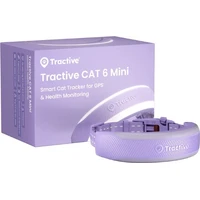 Tractive CAT 6 Mini inteligentný GPS lokátor pre mačky levanduľový - GPS Moduly 