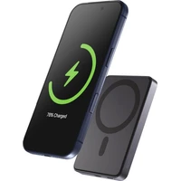 Spello ForcePack Alu 5000mAh magnetická bezdrôtová powerbanka vesmírne šedá - Powerbanky
