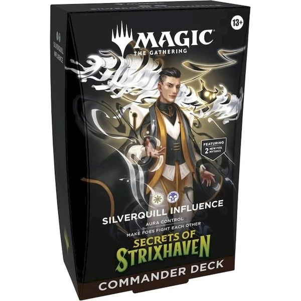 Magic: The Gathering - Secrets of Strixhaven Commander Box na balíčky (5 balíčkov) - MTG karty - Obrázok d_e06839eb66294feba9fff10c0868193e