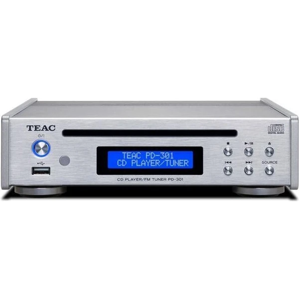 Teac PD-301DAB-X CD prehrávač strieborný - Hudobné prehrávače - Hlavný obrázok