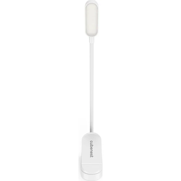 Cubenest LTW02 LED lampička s klipom biela - Lampičky - Obrázok d_e08cbfb66ce74e11a4ce2e9ec21d2189