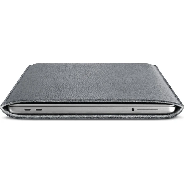 Woolnut Leather Sleeve kožené pouzdro MacBook Neo šedé - Puzdra - Obrázok d_e08fe4531eaa41c1a5c414bce32a13a7