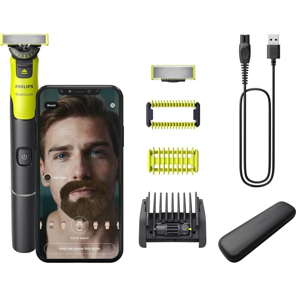 Philips OneBlade 360 s připojením na tvář a tělo QP4631/65 - Holiace strojčeky a zastrihávače - Hlavný obrázok