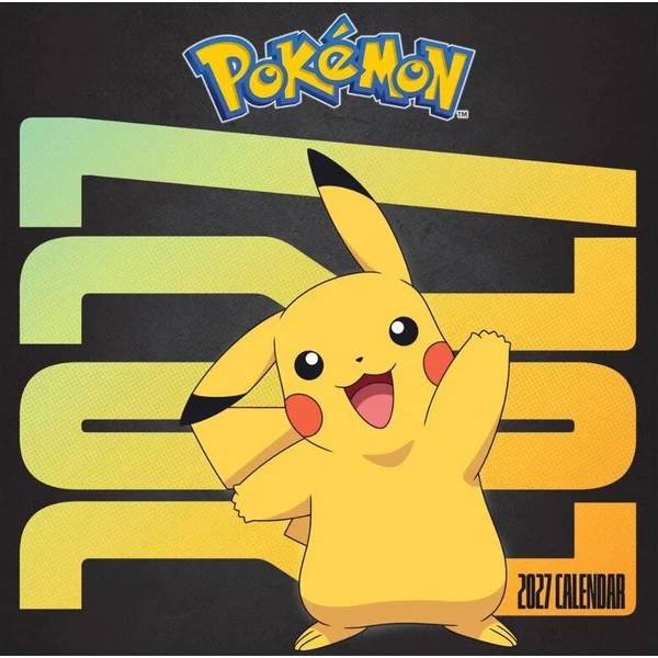 Kalendár Pokémon 2027 - Kalendáre - Hlavný obrázok