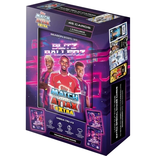 Futbalové karty Topps UCC 2026 MAX - Mega Tin - Futbalové karty - Obrázok d_e0fbc74f4eab4e7f8f9499e7504bd11f
