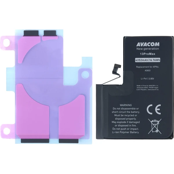 Avacom batéria pre Apple iPhone 13 Pro Max, Li-Ion 3,85V 4352mAh - Batérie - Hlavný obrázok