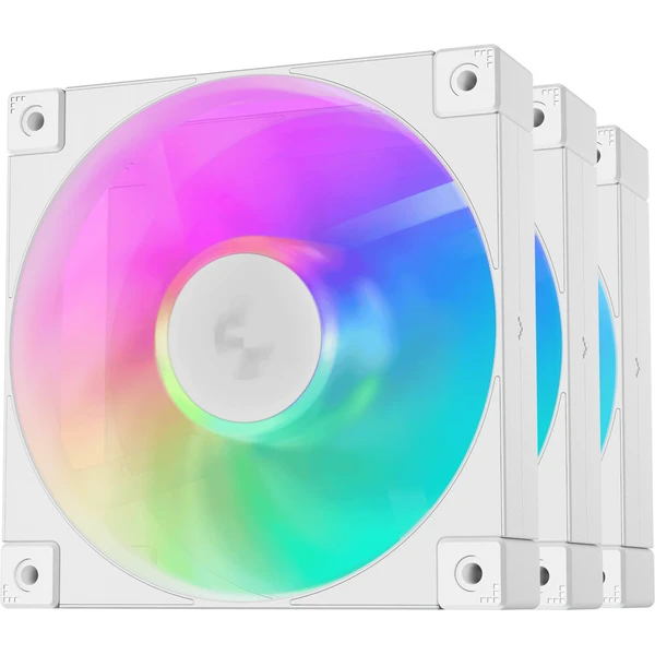 DEEPCOOL FD12 ARGB WH 3v1 3x120mm ARGB biela - Ventilátory pre PC - Hlavný obrázok
